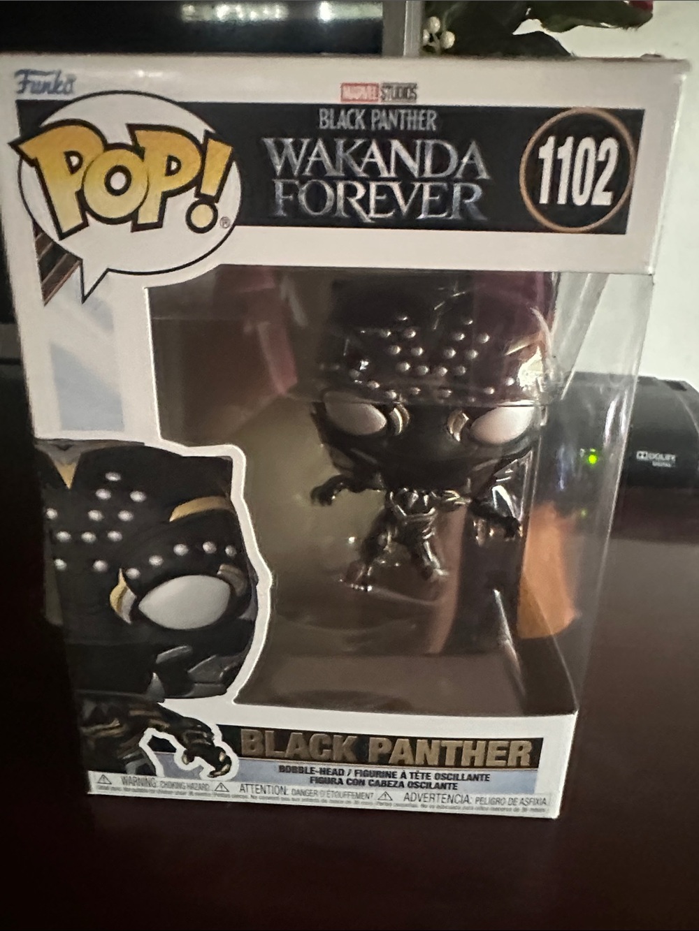 Funko Pop! Black Panther Wakanda Forever Metallic Black and Silver Figure